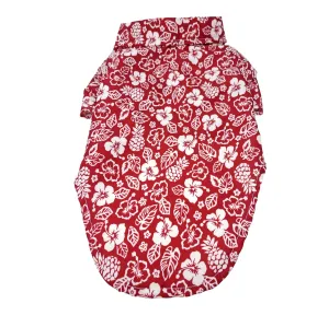 Aloha Red Hawaiian Camp Shirt