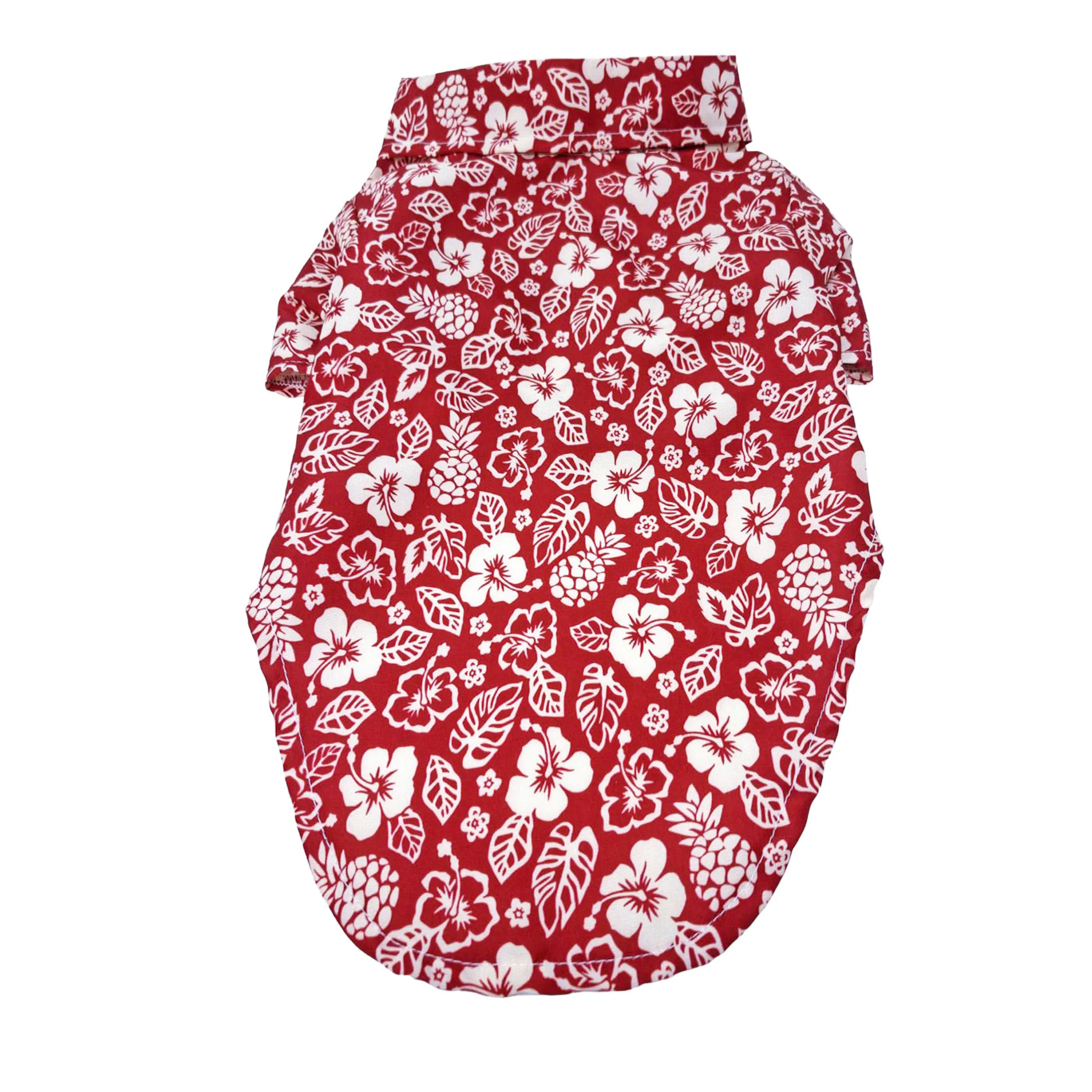 Aloha Red Hawaiian Camp Shirt