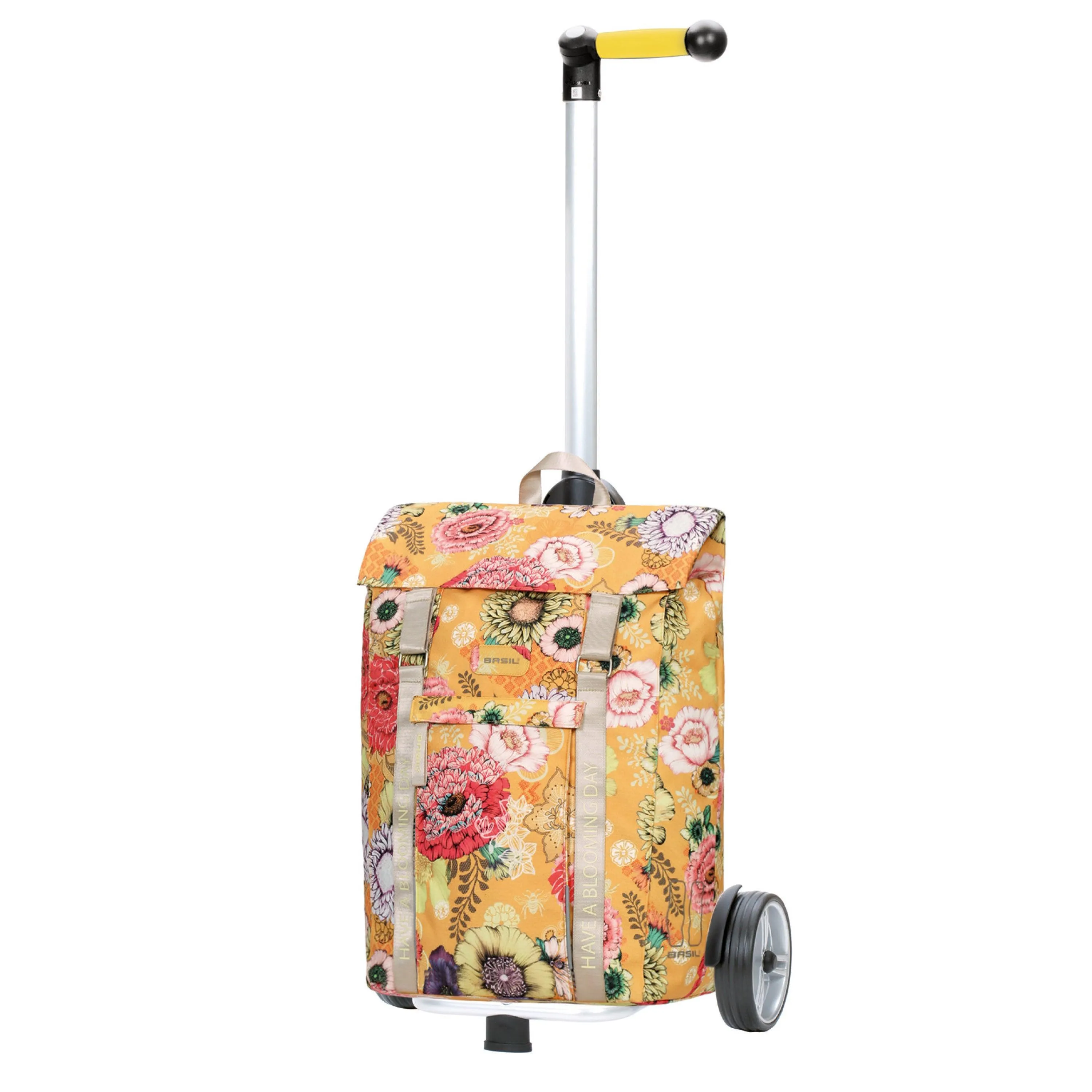 Andersen-Shopper | Bike Trailer | Shopping Trolley | Unus Frame | Basil Bloom Bag