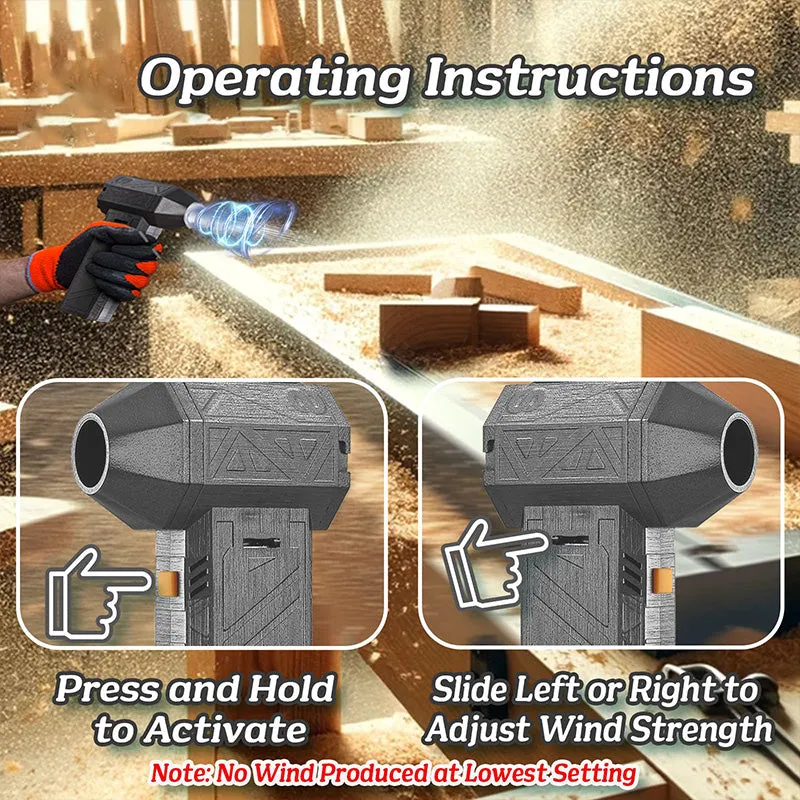 🔥Big Sale🔥 Pousbo® Multi-Purpose Compact High-Speed Jet Blower