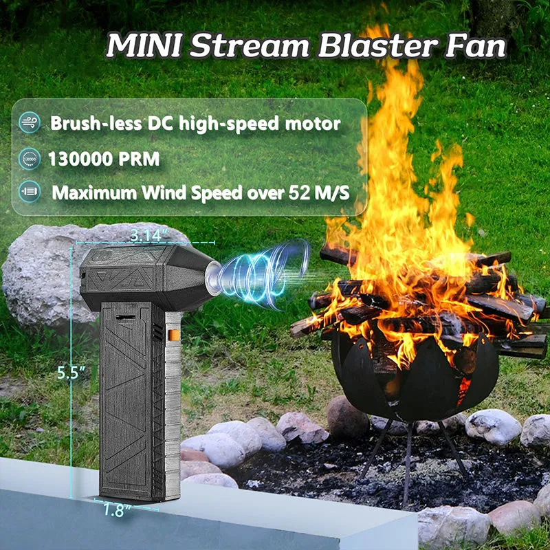 🔥Big Sale🔥 Pousbo® Multi-Purpose Compact High-Speed Jet Blower