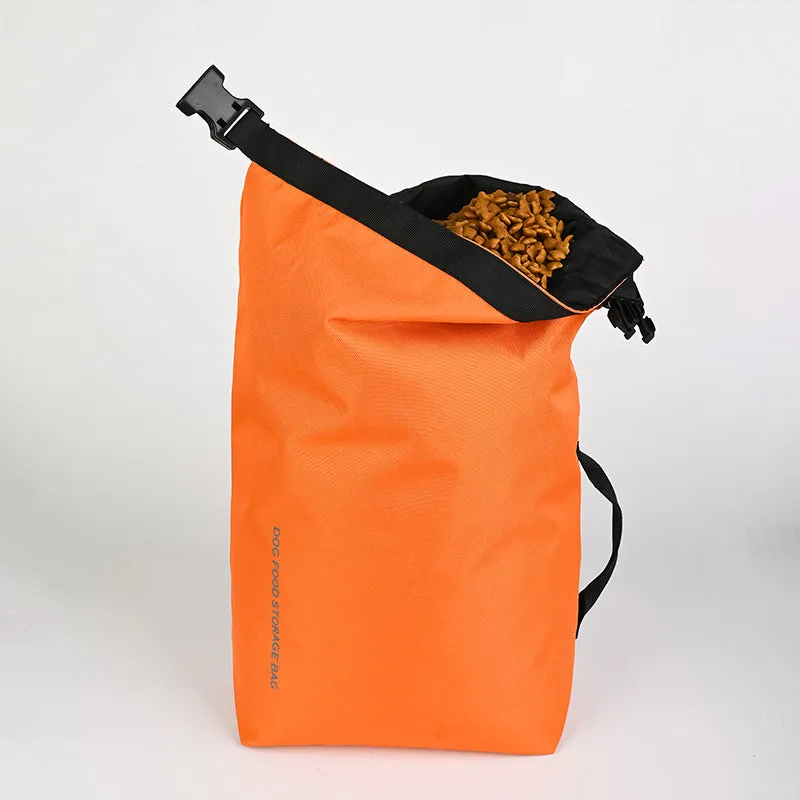 Bowlo - Travel Dog Food Storage Bag and Collapsible Bowl