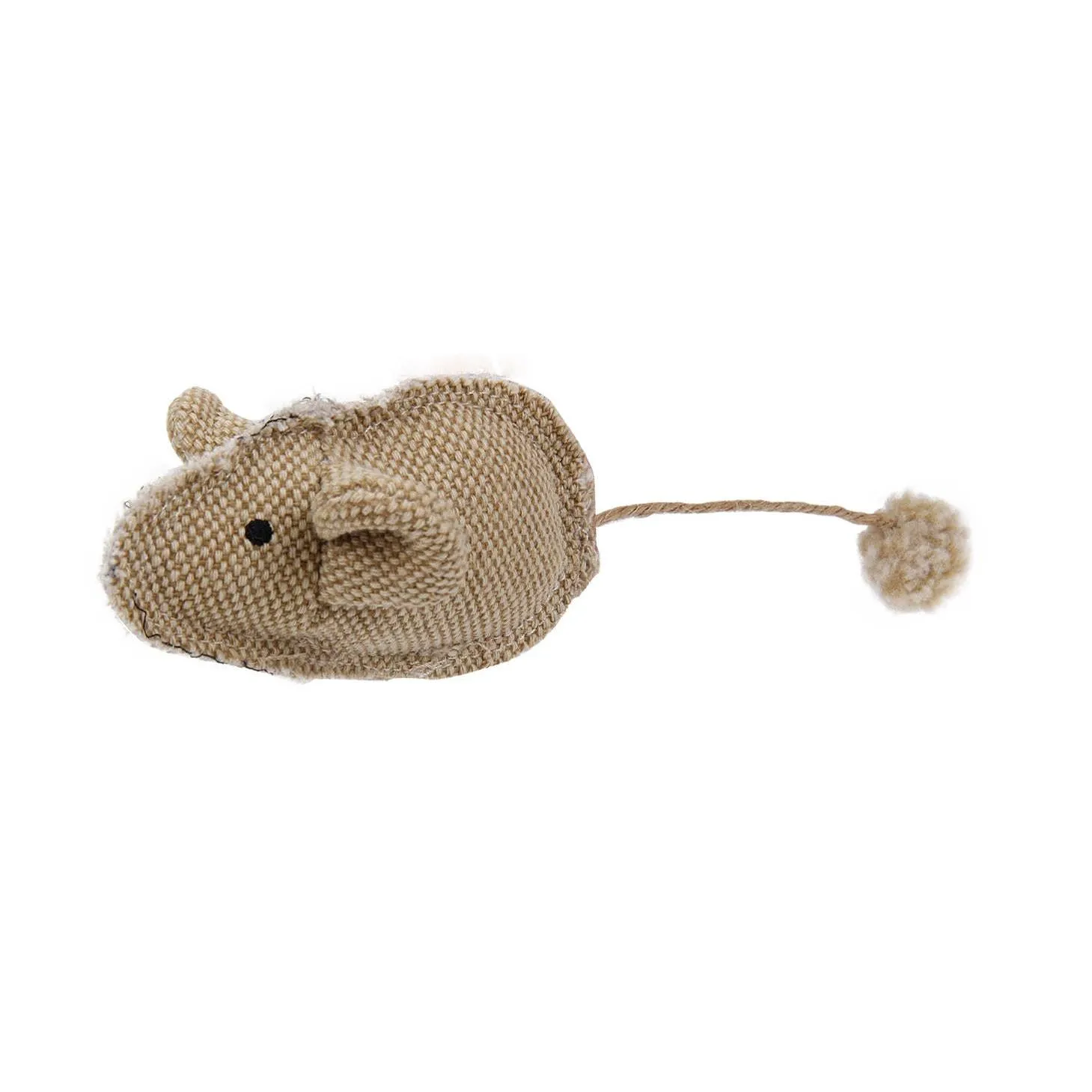 Catnip Plush Toy with Pom-Pom Tail Playtime