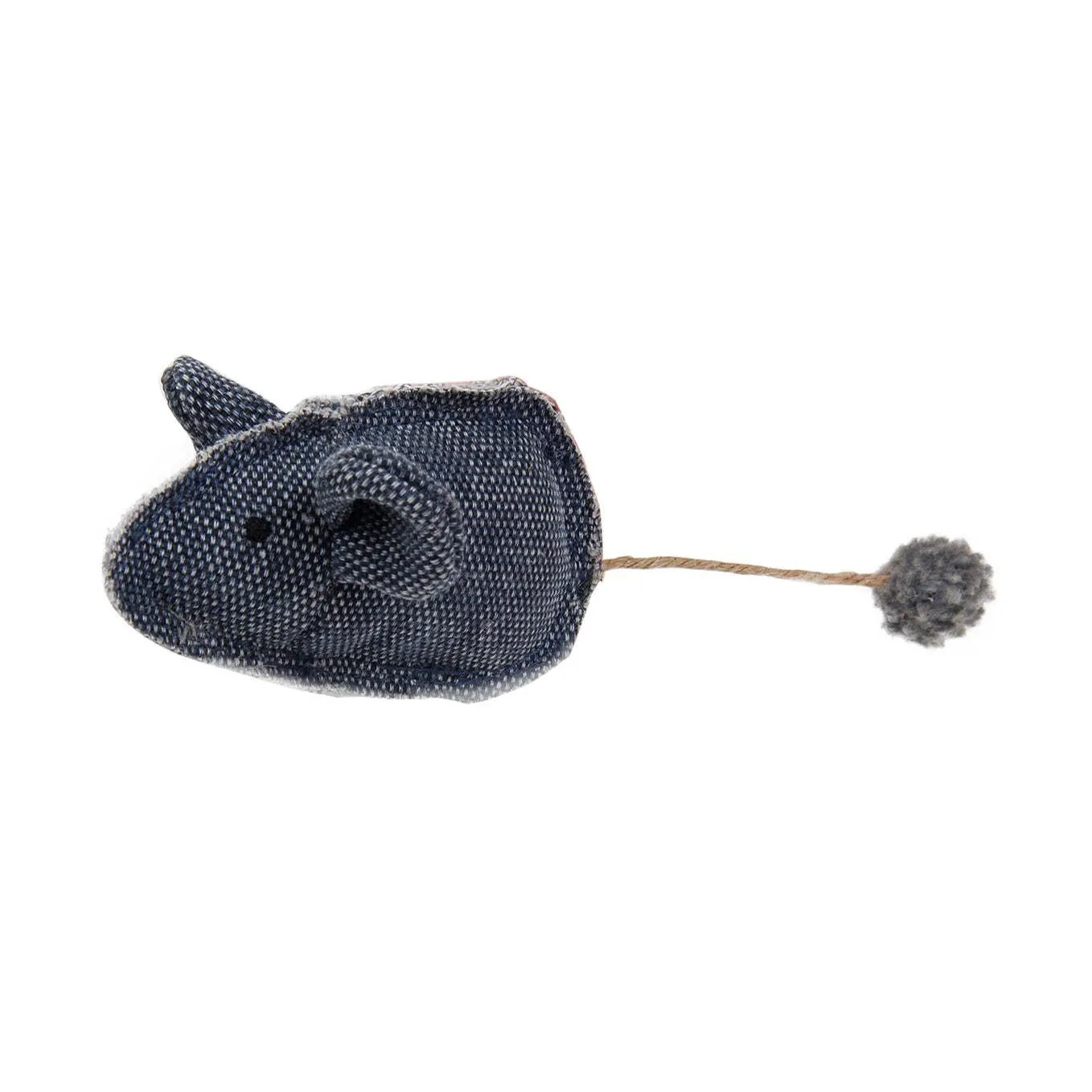 Catnip Plush Toy with Pom-Pom Tail Playtime