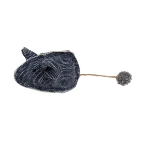 Catnip Plush Toy with Pom-Pom Tail Playtime