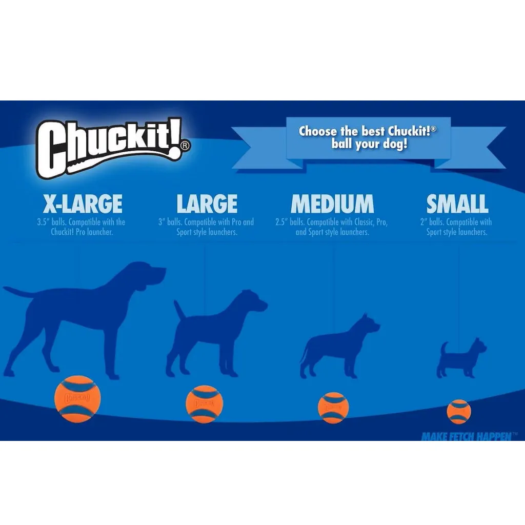 Chuckit! Ultra Squeaker Ball Toy For Dogs, Small (2 pack)