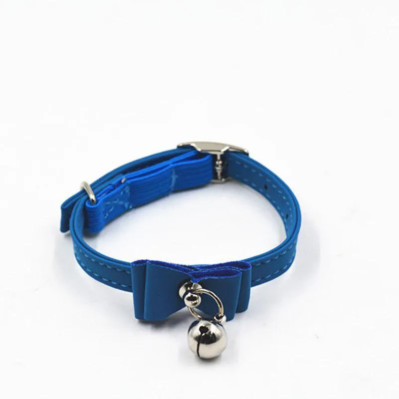Cute Bow Tie Styled Collar With Bell