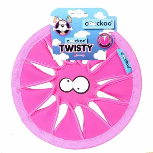 DOG TOY TWISTY DØ 24,5 cm pink