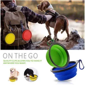 Dog travel bowl