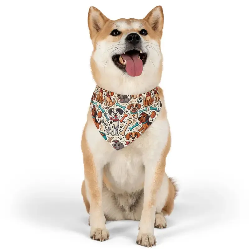 Fun Dog Bandana Collars for Vibrant Pet Style
