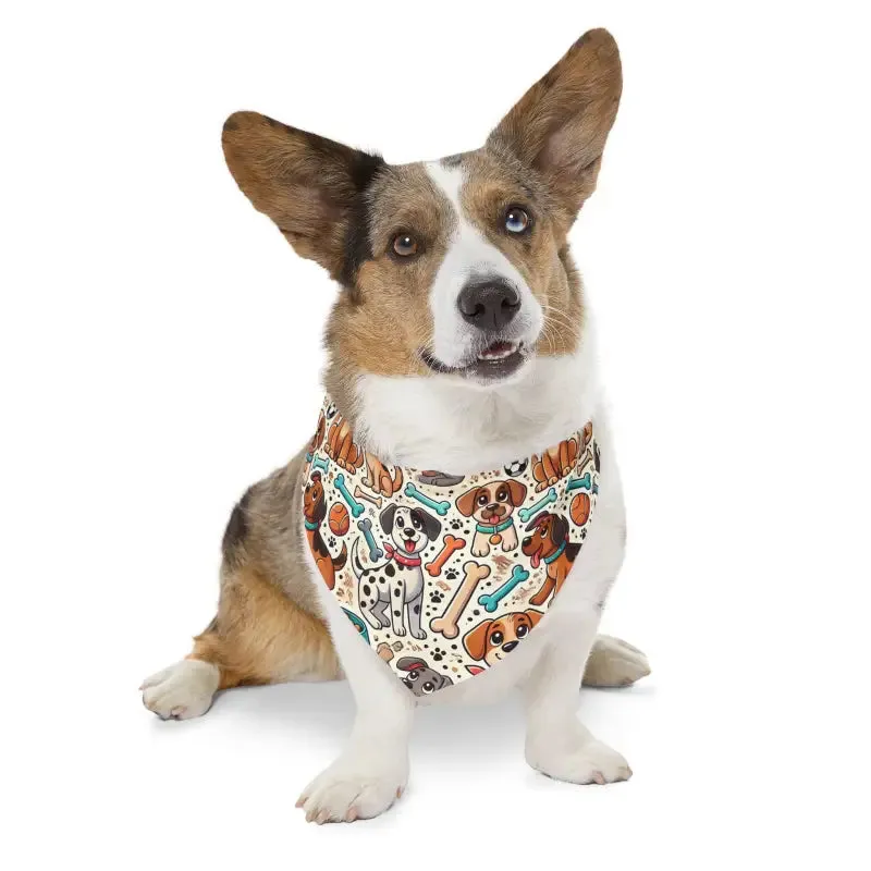 Fun Dog Bandana Collars for Vibrant Pet Style