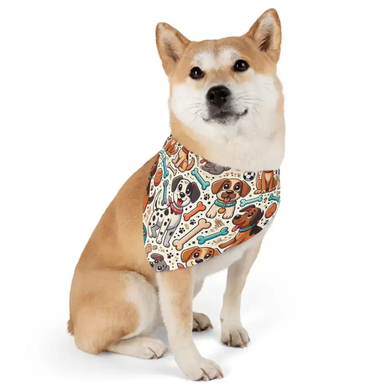 Fun Dog Bandana Collars for Vibrant Pet Style