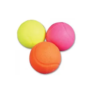 Happy Pet Vinyl Neon Glow Ball Dog Toy