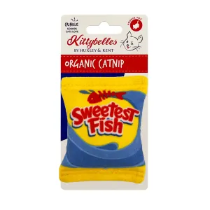 Huxley & Kent Organic Catnip Sweetest Fish Toy