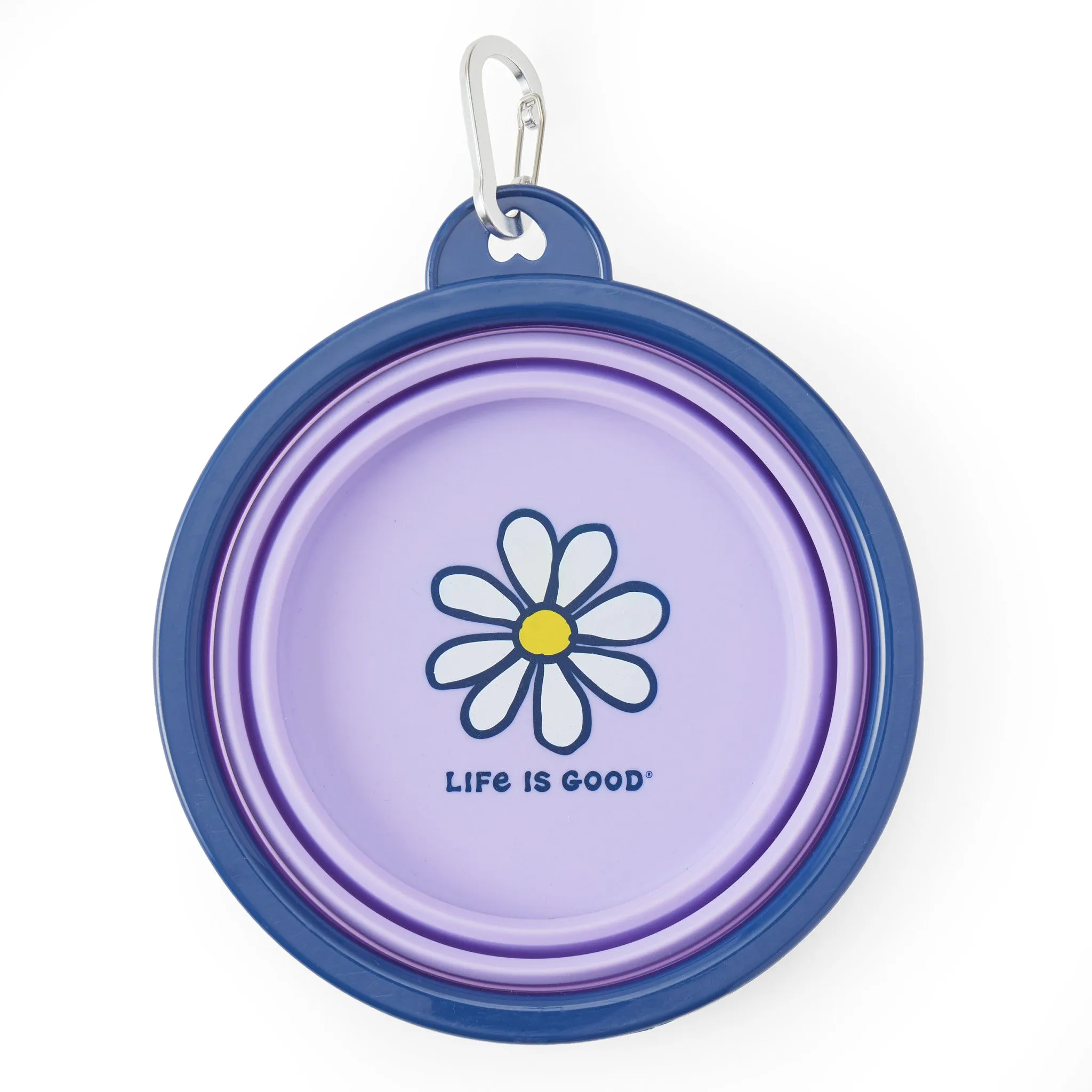 LIG Daisy Silicone Travel Dog Bowl