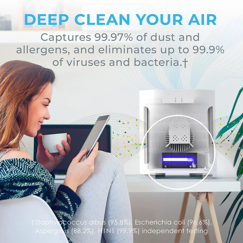 PureZone™ Mini & True HEPA Air Purifier Bundle