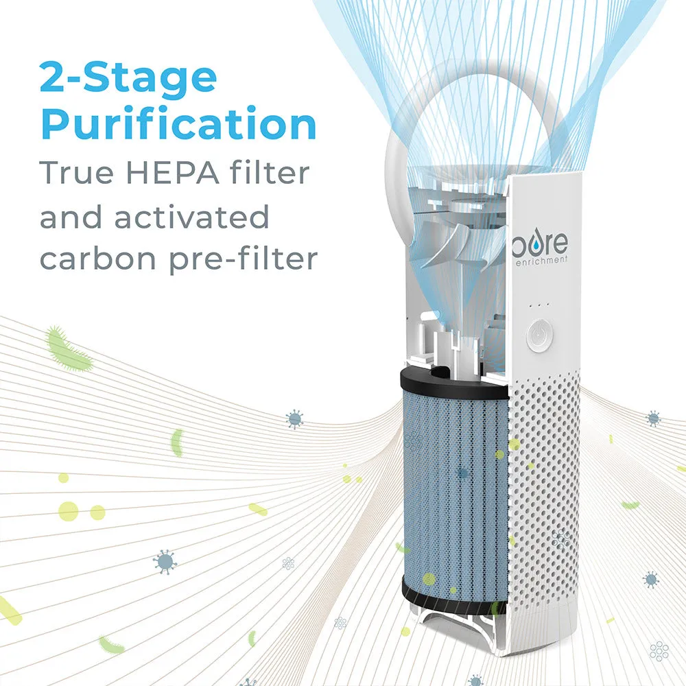 PureZone™ Mini & True HEPA Air Purifier Bundle