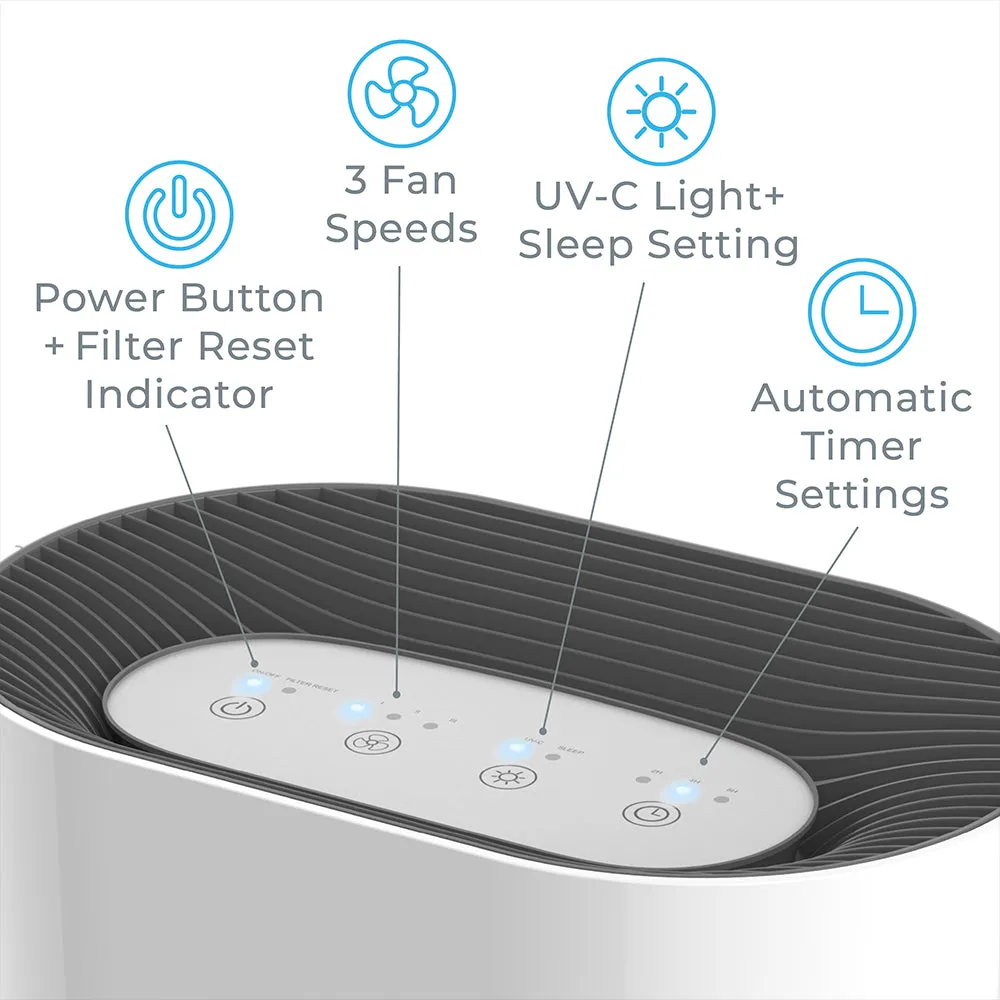 PureZone™ Mini & True HEPA Air Purifier Bundle