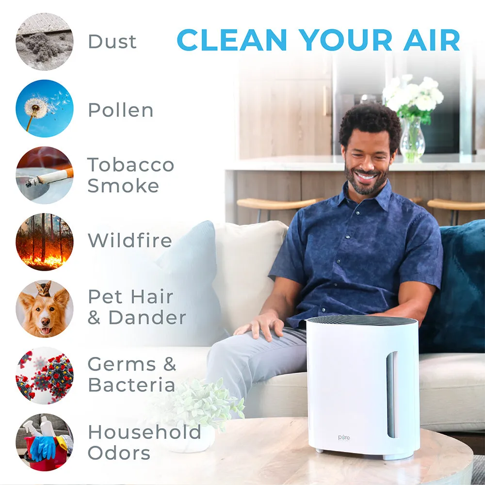 PureZone™ Mini & True HEPA Air Purifier Bundle