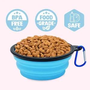 "Always Hungry" Green Dog Bowl