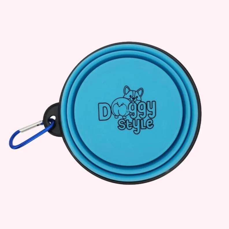 "Always Hungry" Green Dog Bowl