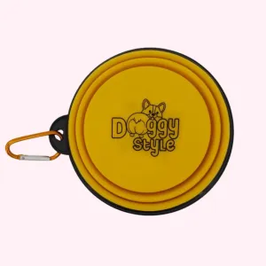 "Bad Motha Fluffa" Orange Dog Bowl