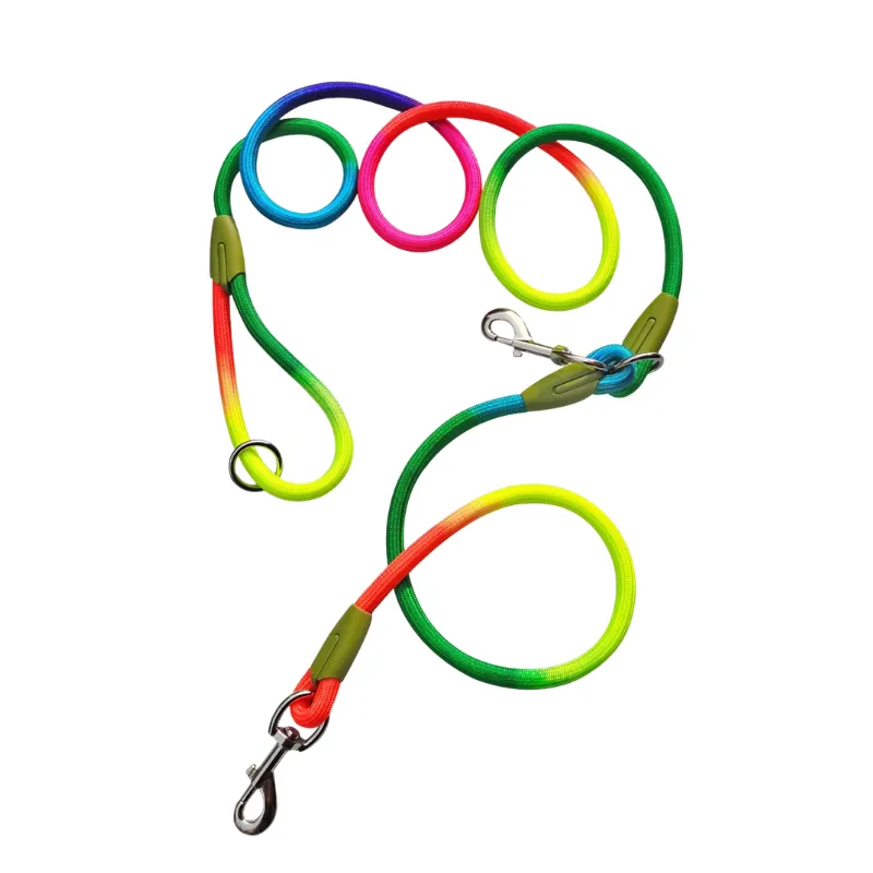 Reflective Multicolor Pet Dog Leash