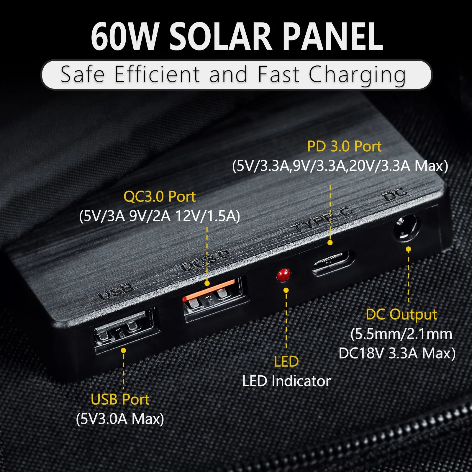 ROCKSOLAR Nomad 400W 444Wh Portable Solar Generator Kit
