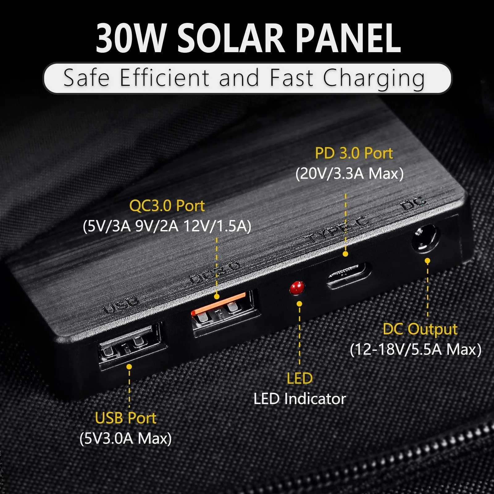 ROCKSOLAR Weekender 80W 88Wh Portable Solar Generator Kit