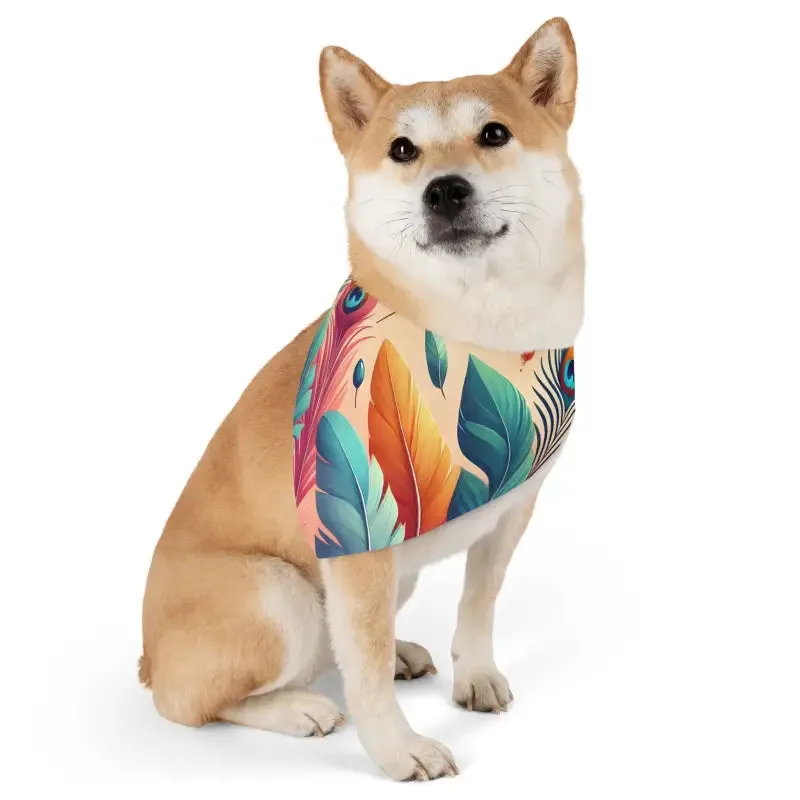 Vibrant Pet Bandana Collar for Stylish Pets