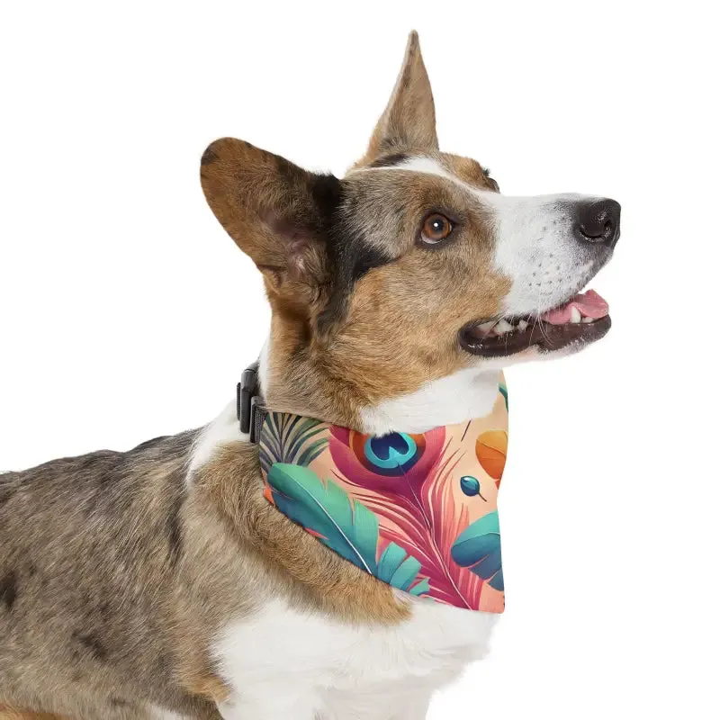 Vibrant Pet Bandana Collar for Stylish Pets