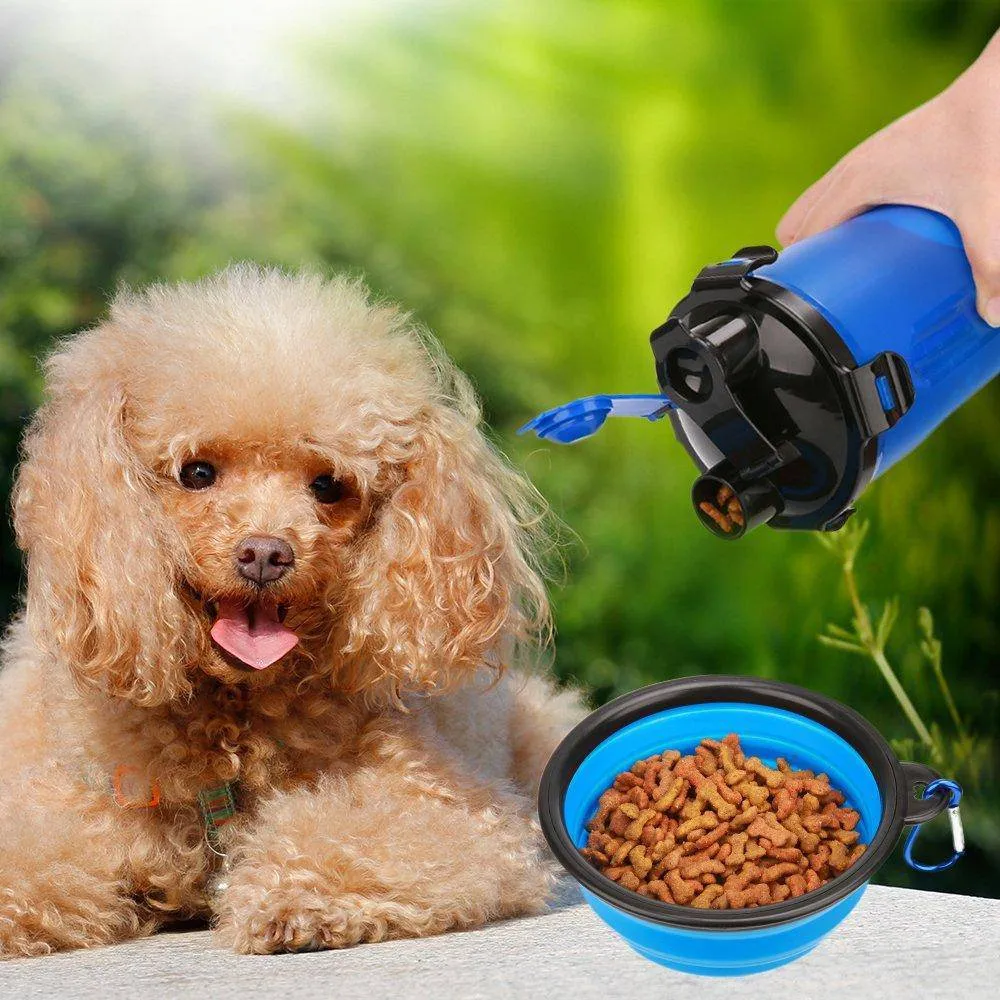 Water Bottle & Food Container | PetPals®