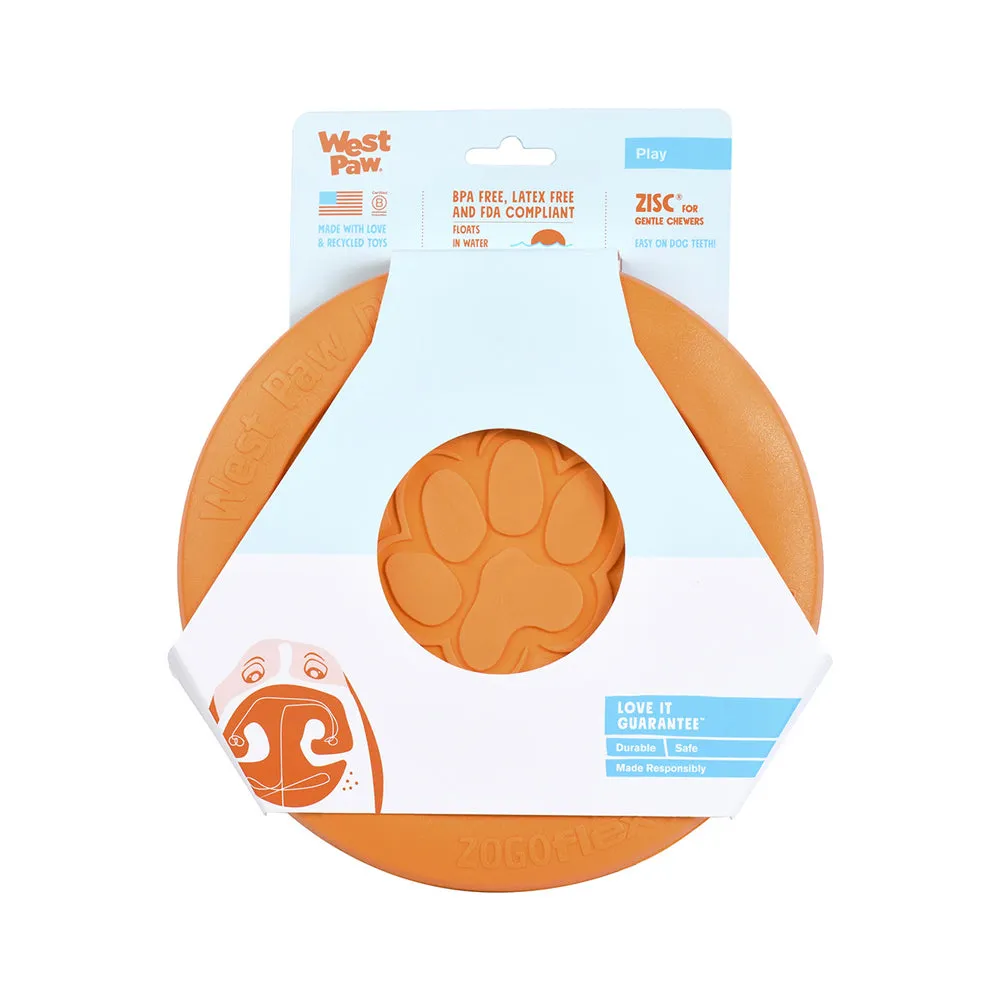 West Paw Zisc Flying Disc Fetch Toy